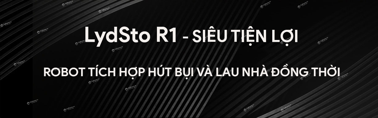 Robot Hút Bụi Lau Nhà Xiaomi Lydsto R1 – Hàng Công ty, Bản Quốc tế 2 robot hut bui xiaomi lydsto r1 zulihome 1