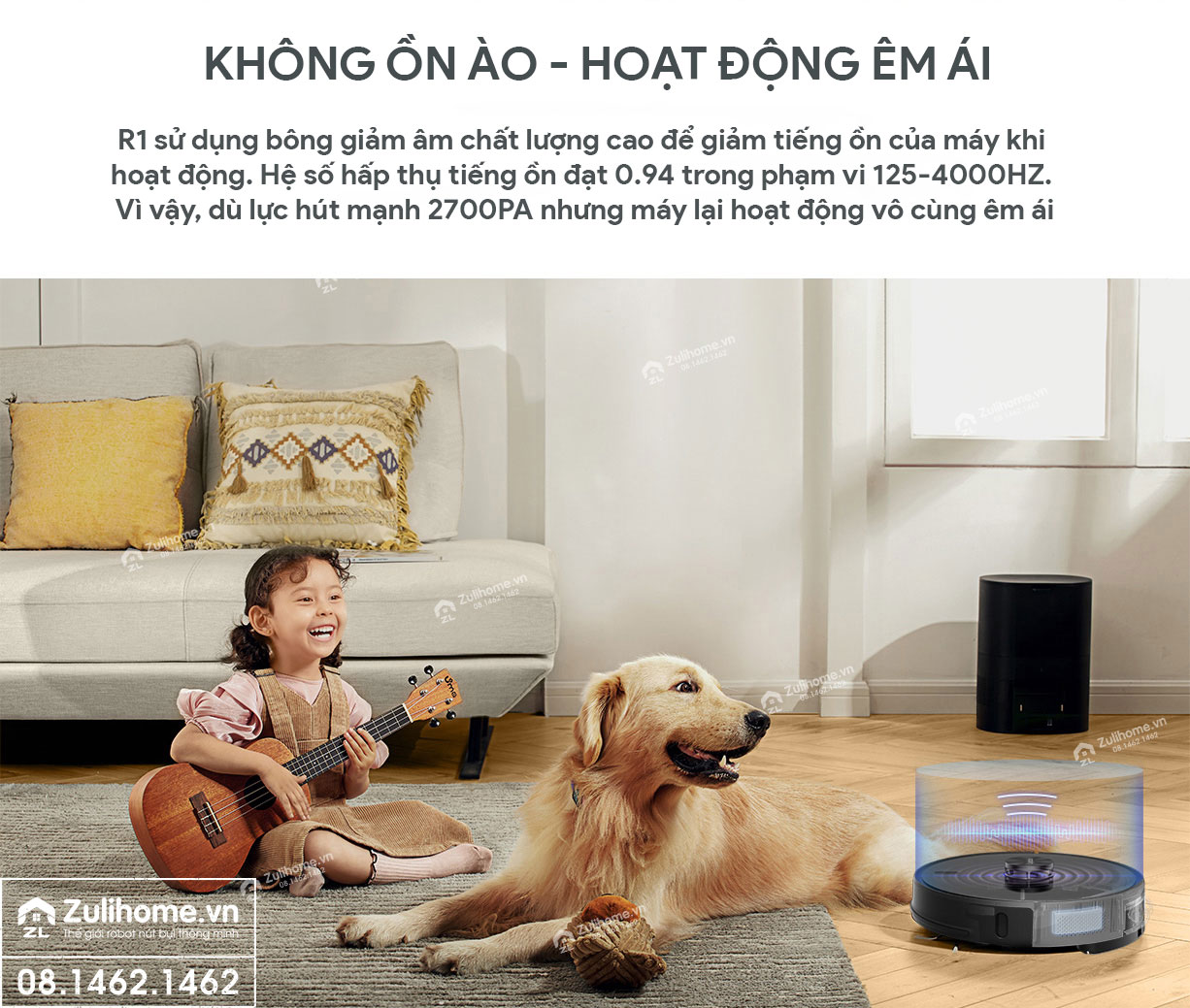 Robot Hút Bụi Lau Nhà Xiaomi Lydsto R1 – Hàng Công ty, Bản Quốc tế 14 robot hut bui xiaomi lydsto r1 zulihome 13