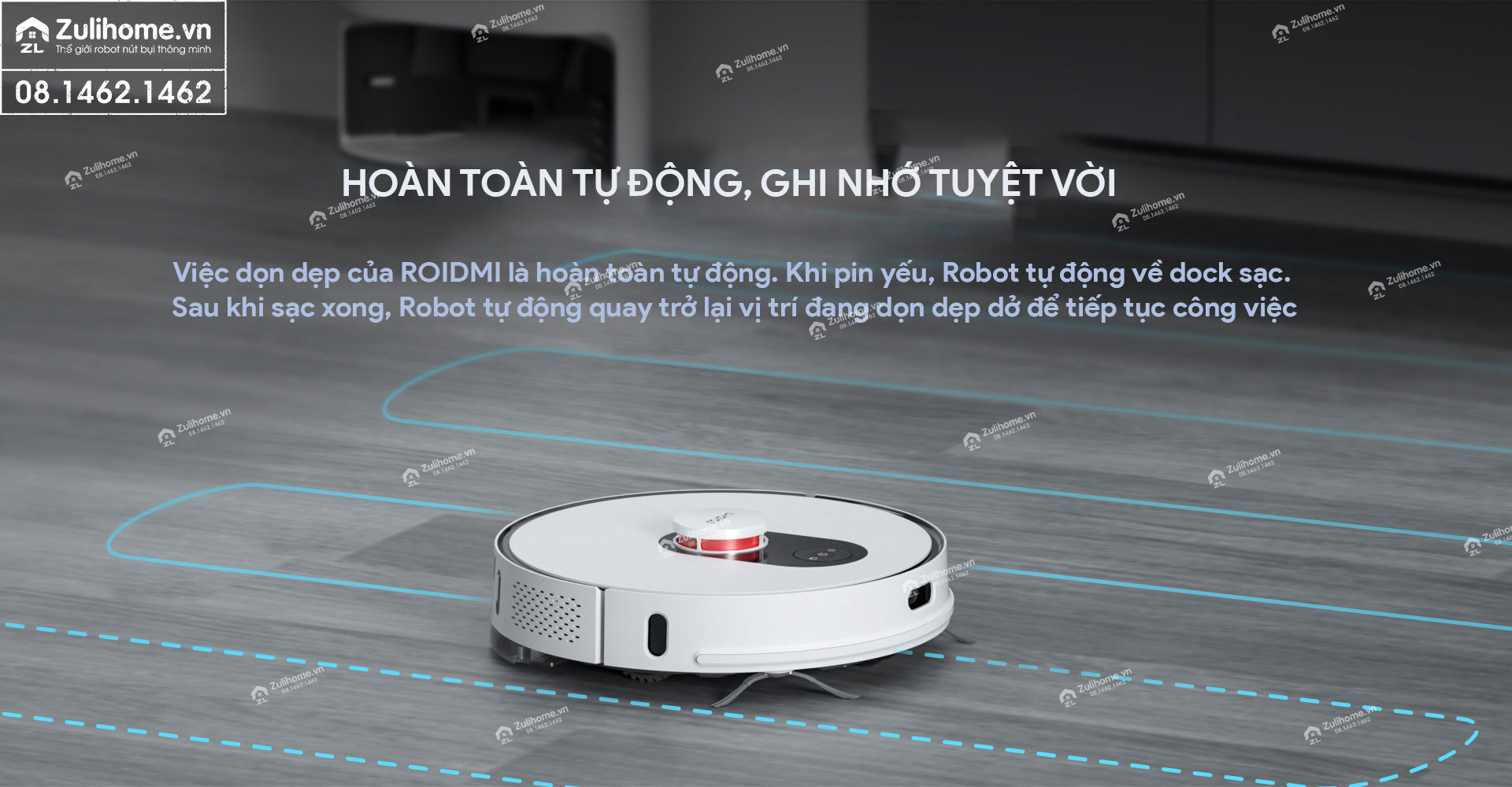 Robot Hút Bụi Lau Nhà Xiaomi Roidmi EVE Plus – Hàng Công ty, Bản Quốc tế 8 robot hut bui xiaomi roidmi zulihome 7 1