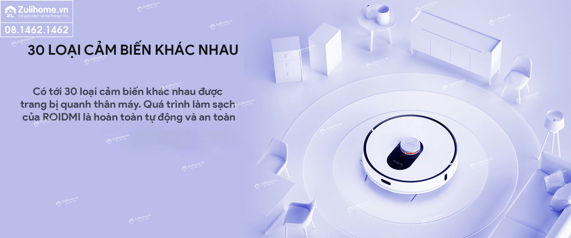 Robot Hút Bụi Lau Nhà Xiaomi Roidmi EVE Plus – Hàng Công ty, Bản Quốc tế 9 robot hut bui xiaomi roidmi zulihome 8 1