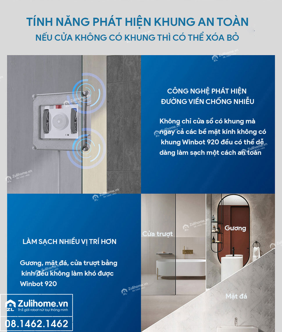 Ecovacs Winbot W920 6 robot lau kinh winbot 920 zulihome 5