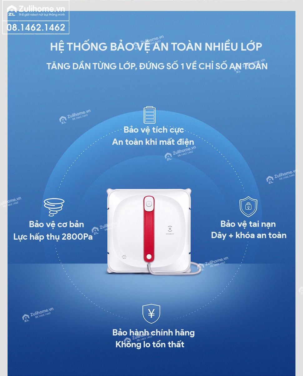 Ecovacs Winbot W920 10 robot lau kinh winbot 920 zulihome 9