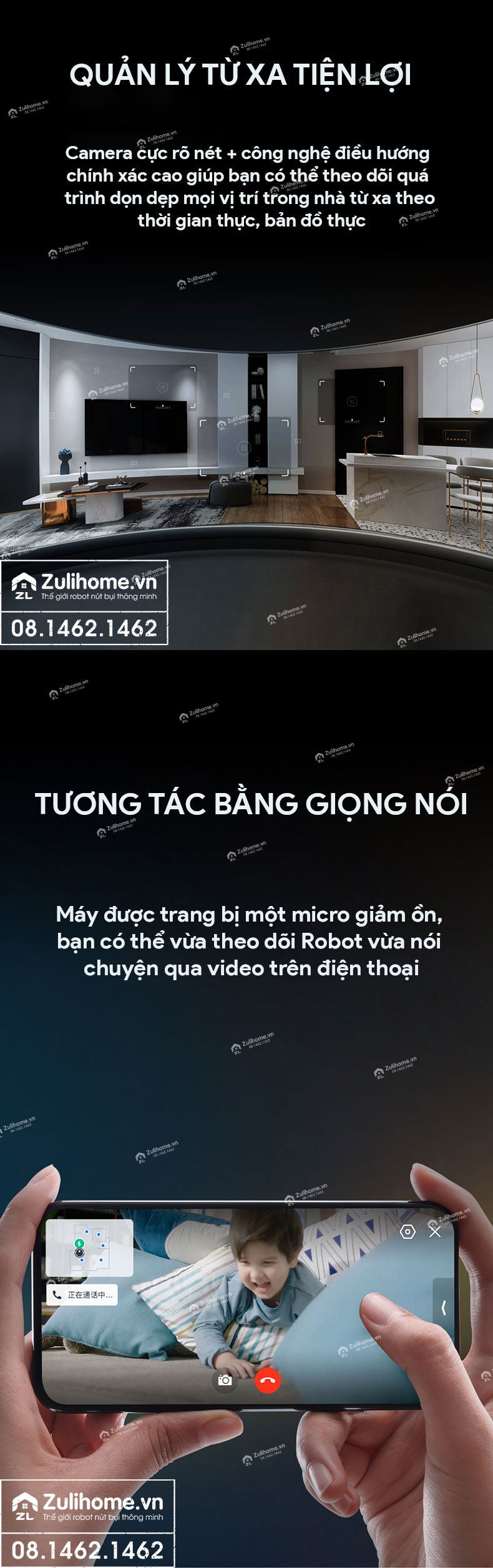 Robot Hút Bụi Lau Nhà Ecovacs Deebot T9 AIVI 5 robot hut bui ecovacs deebot t9aivi zulihome 4