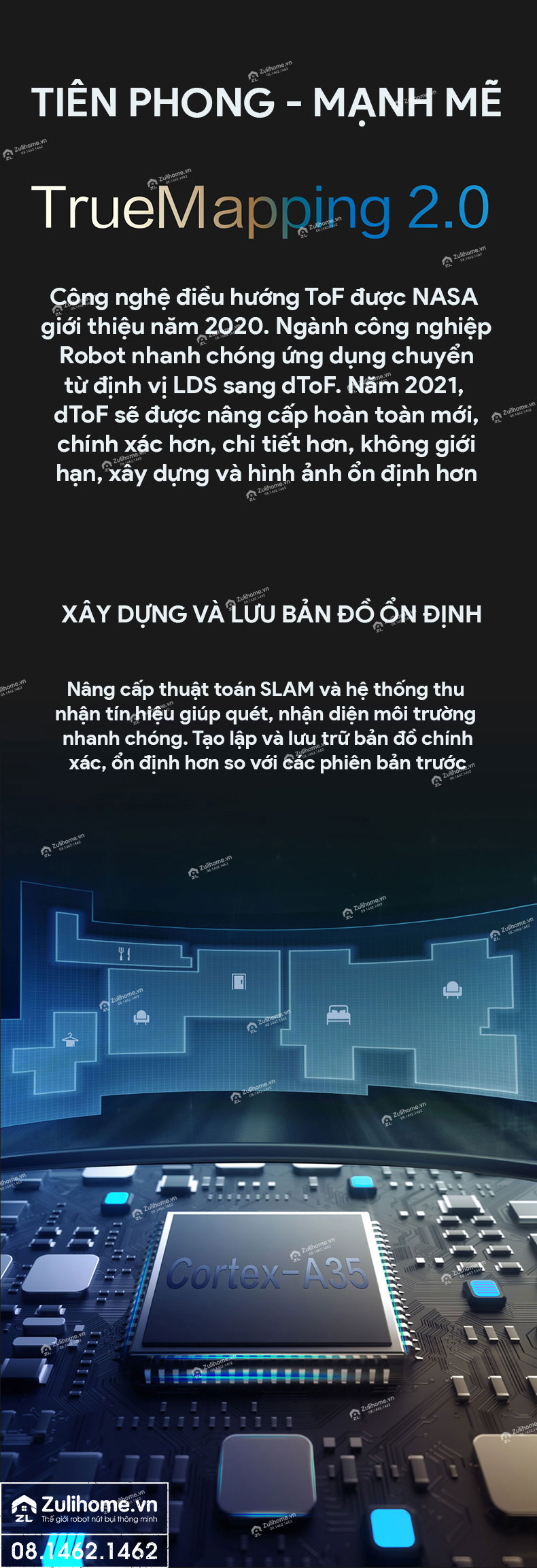 Robot Hút Bụi Lau Nhà Ecovacs Deebot T9 AIVI 6 robot hut bui ecovacs deebot t9aivi zulihome 5