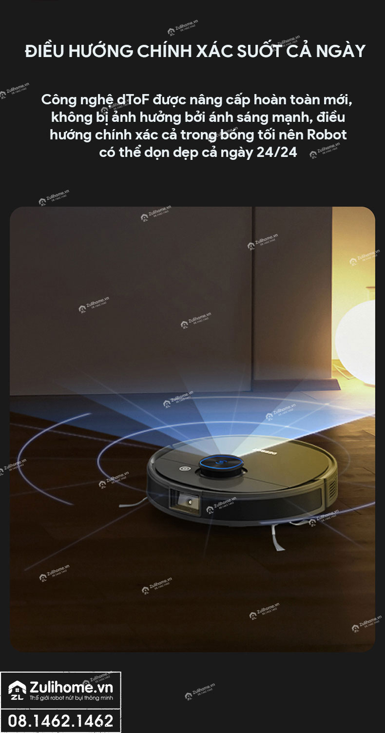Robot Hút Bụi Lau Nhà Ecovacs Deebot T9 AIVI 7 robot hut bui ecovacs deebot t9aivi zulihome 6