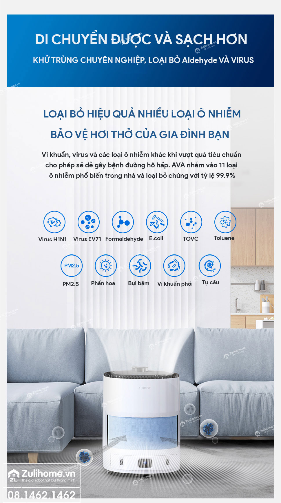 robot loc khong khi airbot ava zulihome 2