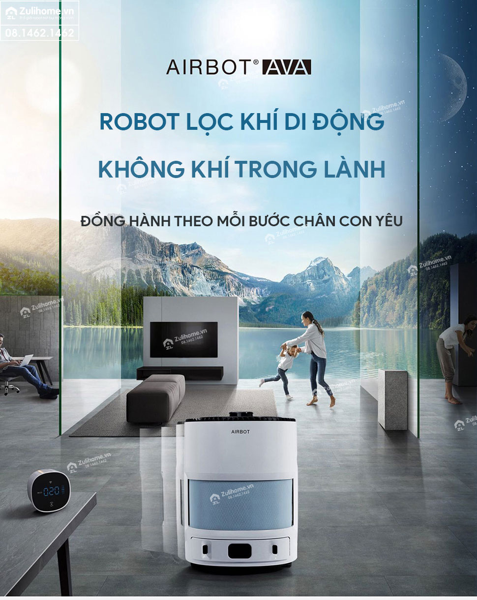 robot loc khong khi airbot ava