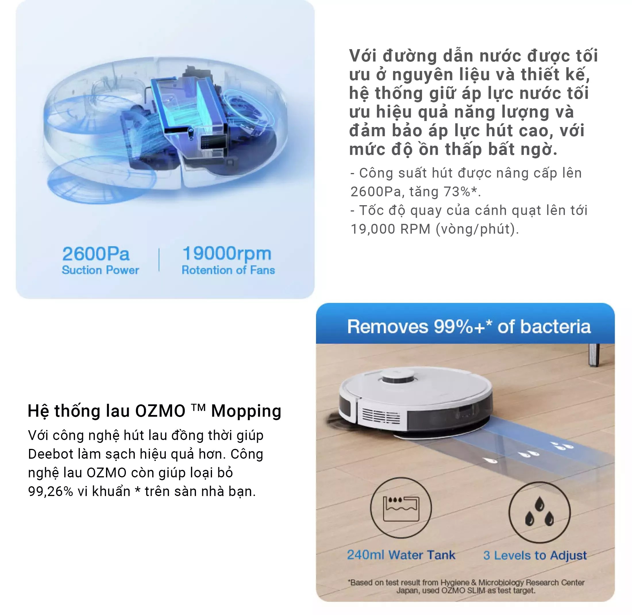 Robot Hút Bụi Lau Nhà Ecovacs Deebot N8 Pro Plus – Hàng Công ty, Bản Quốc Tế 12 N8 Pro 7