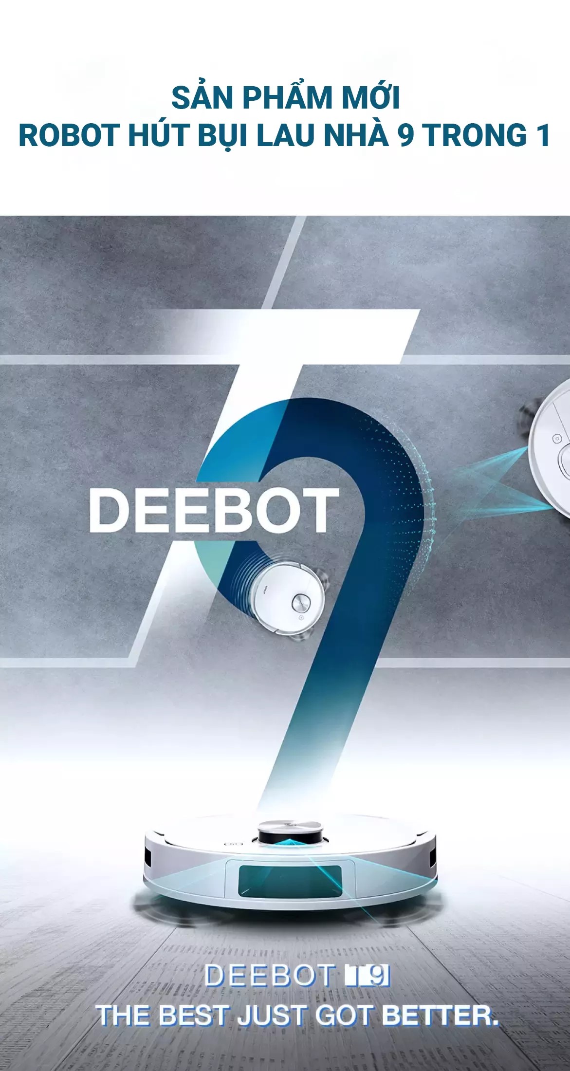 Robot Hút Bụi Lau Nhà Ecovacs Deebot T9 Plus – Hàng Công ty, Bản Quốc Tế 1 T9 plus