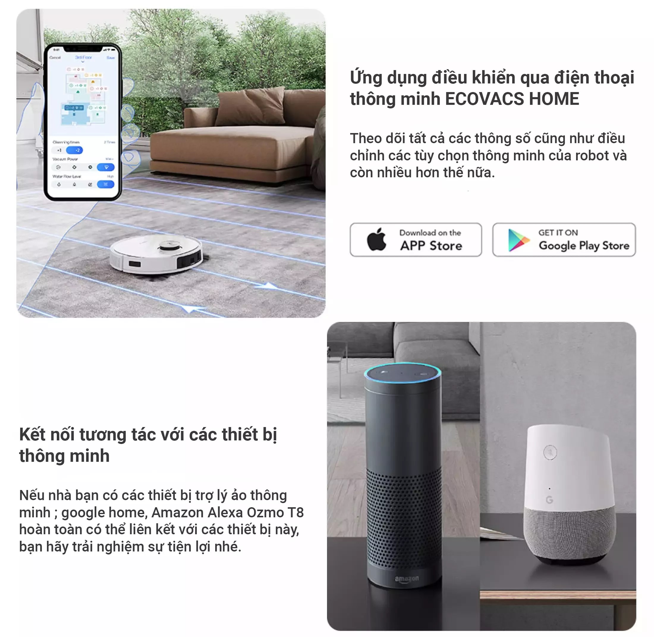 Robot Hút Bụi Lau Nhà Ecovacs Deebot T9 Plus – Hàng Công ty, Bản Quốc Tế 14 T9 plus 13