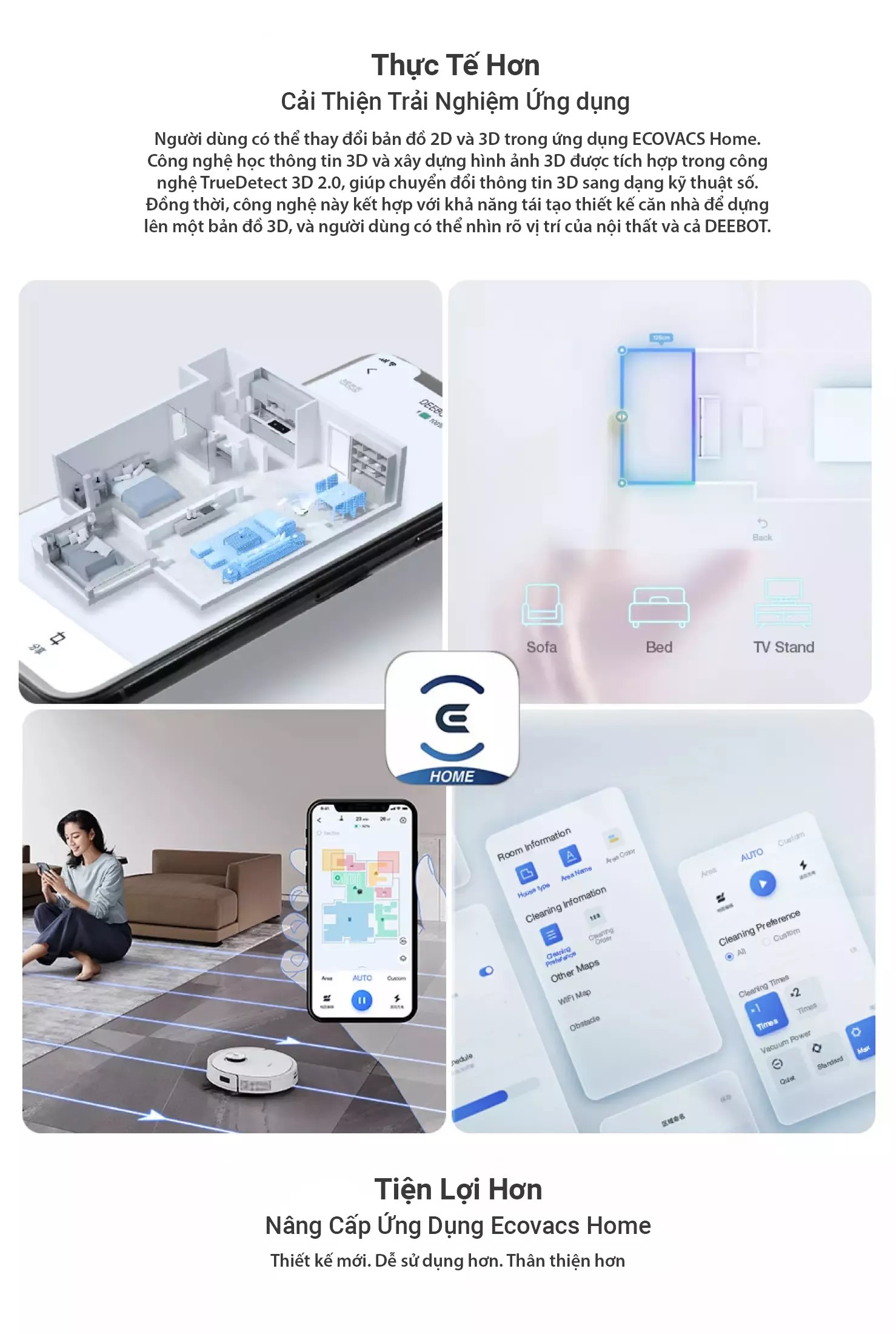 Robot Hút Bụi Lau Nhà Ecovacs Deebot T9 Plus – Hàng Công ty, Bản Quốc Tế 7 T9 plus 6