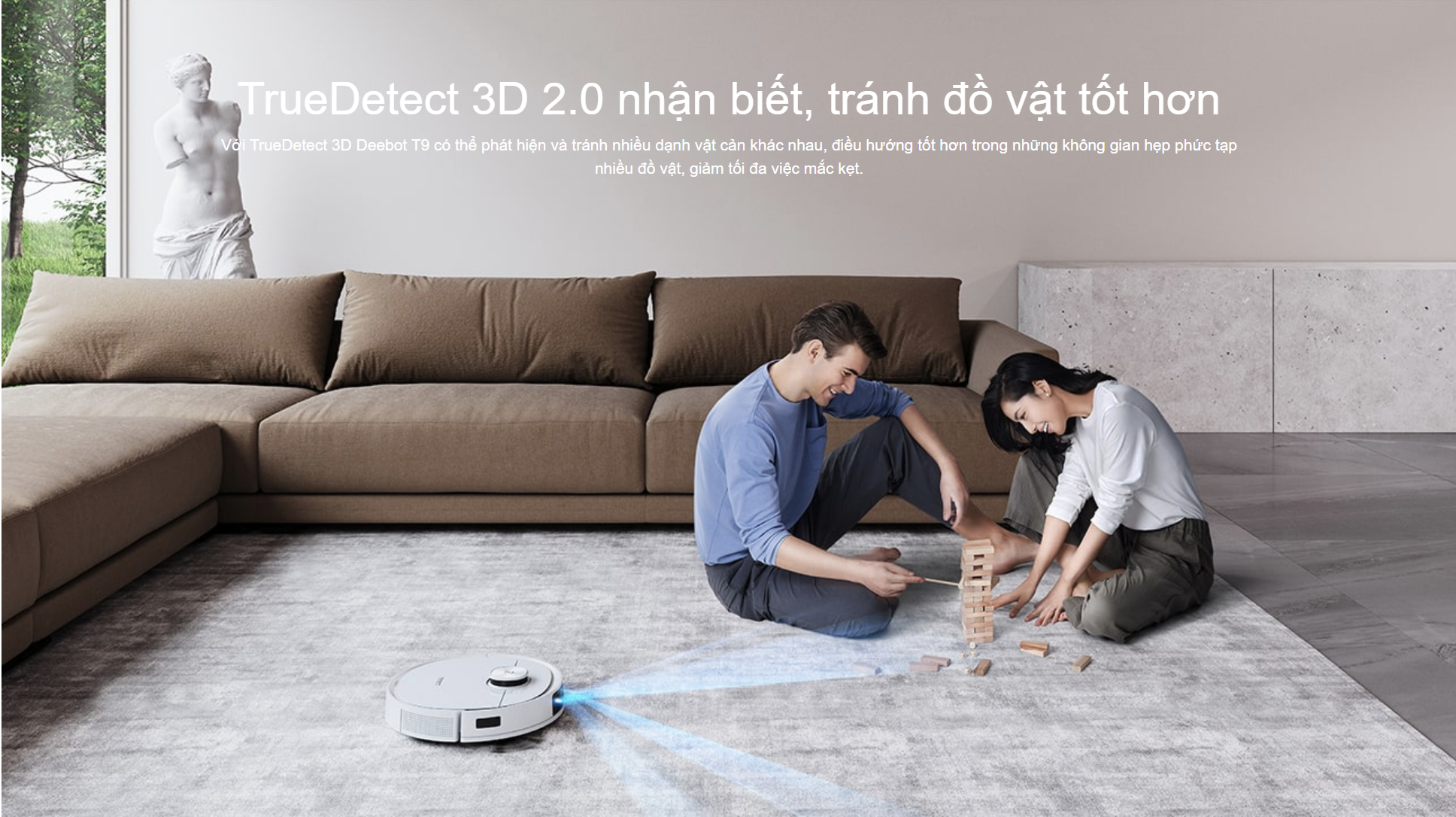 Robot Hút Bụi Lau Nhà Ecovacs Deebot T9 – Hàng Công ty, Bản Quốc Tế 3 deebot t9 3