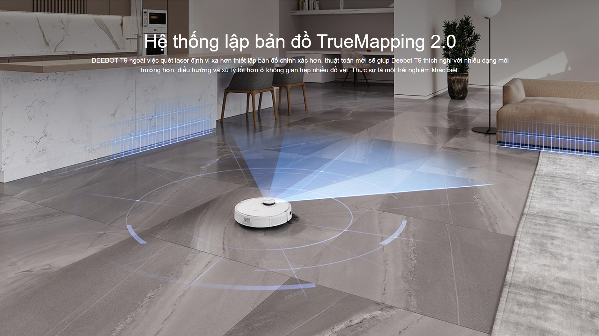 Robot Hút Bụi Lau Nhà Ecovacs Deebot T9 – Hàng Công ty, Bản Quốc Tế 5 deebot t9 5