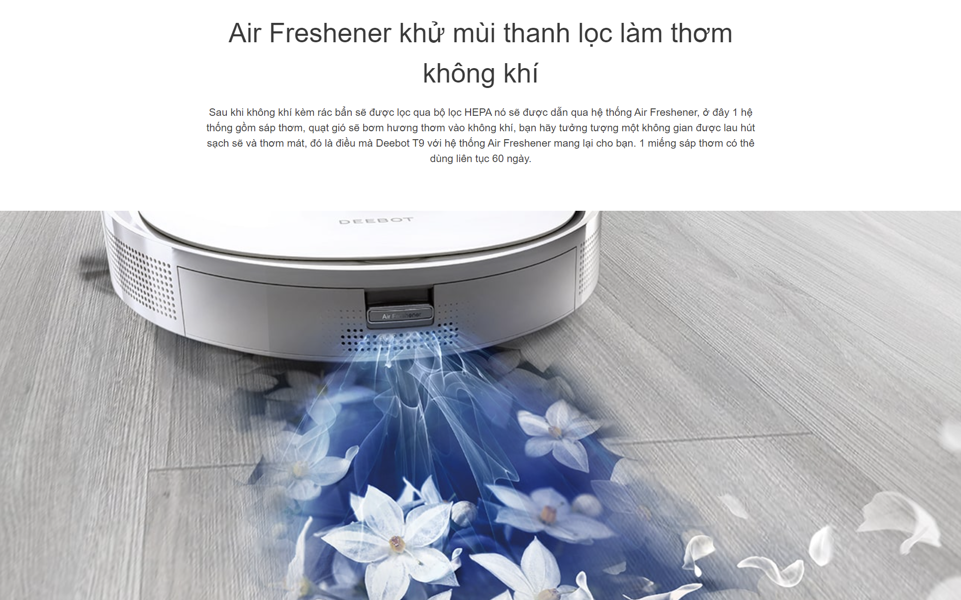 Robot Hút Bụi Lau Nhà Ecovacs Deebot T9 – Hàng Công ty, Bản Quốc Tế 9 deebot t9 9
