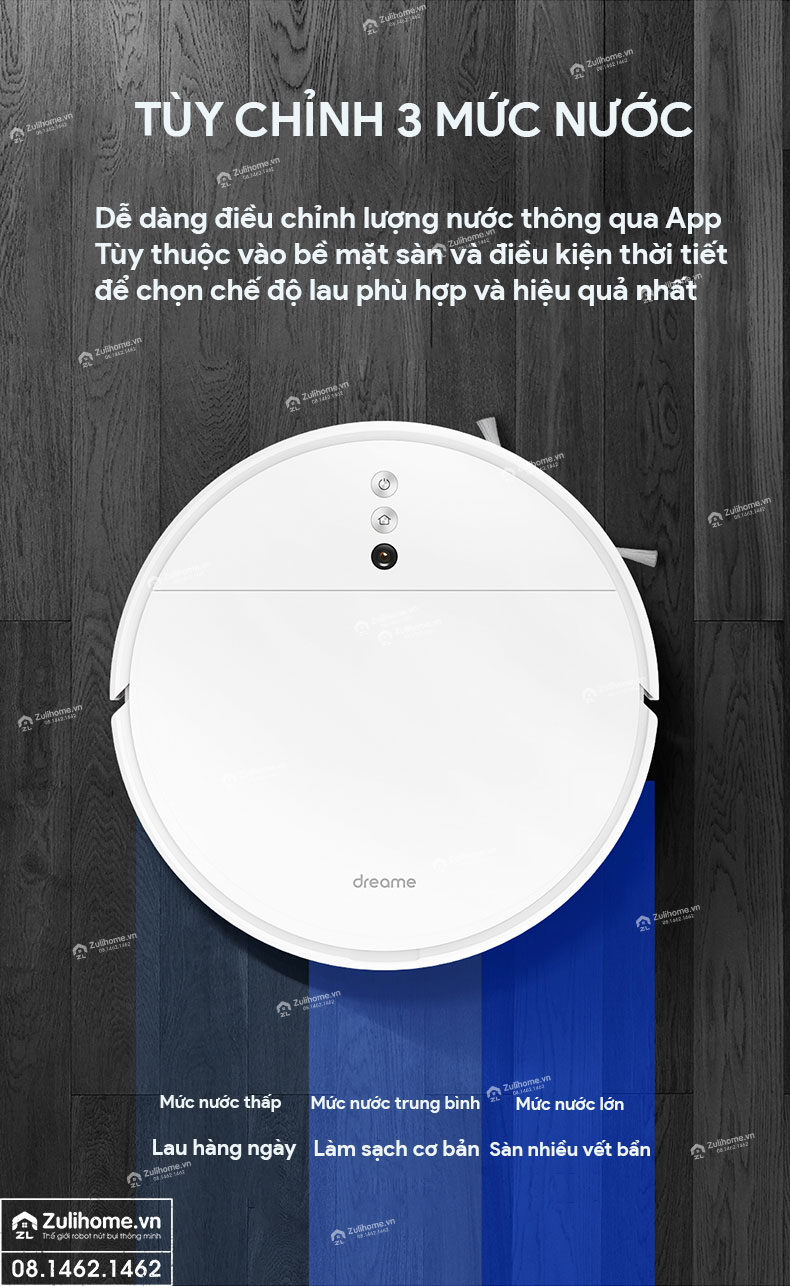 Robot Hút Bụi Lau Nhà Dreame F9 – Hàng Công ty, Bản Quốc tế 11 robot hut bui dreame f9 zulihome 10