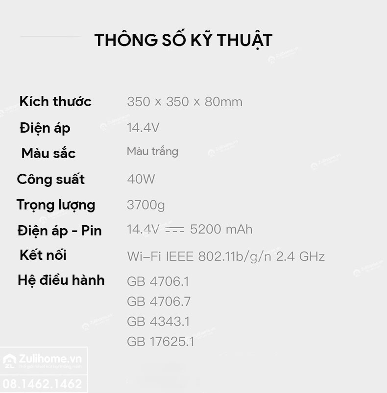 Robot Hút Bụi Lau Nhà Dreame F9 – Hàng Công ty, Bản Quốc tế 20 robot hut bui dreame f9 zulihome 19