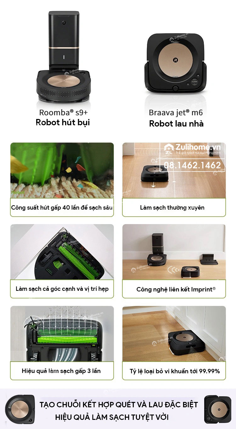 iRobot Braava JET M6 2 robot hut bui irobot m6 zulihome 1