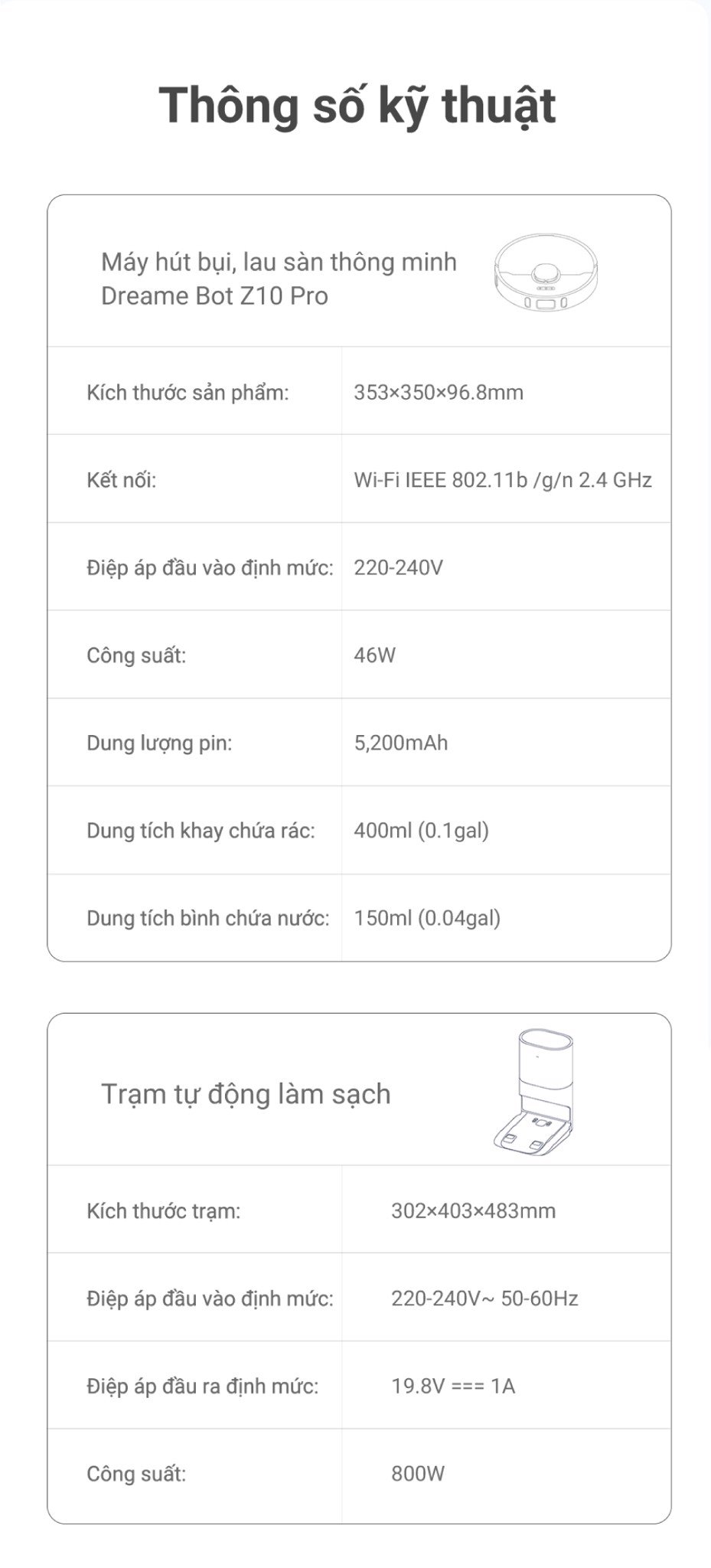 Dreame Bot Z10 Pro – Hàng Công ty, Bản Quốc tế 12 Dreame Bot Z1 Pro 013