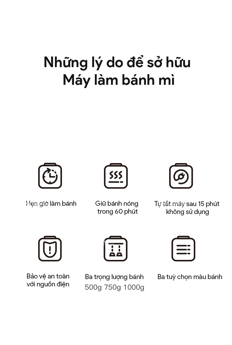 Độc Quyền - Máy làm bánh mì tự động Petrus PE9600VN 26 PE9600 22