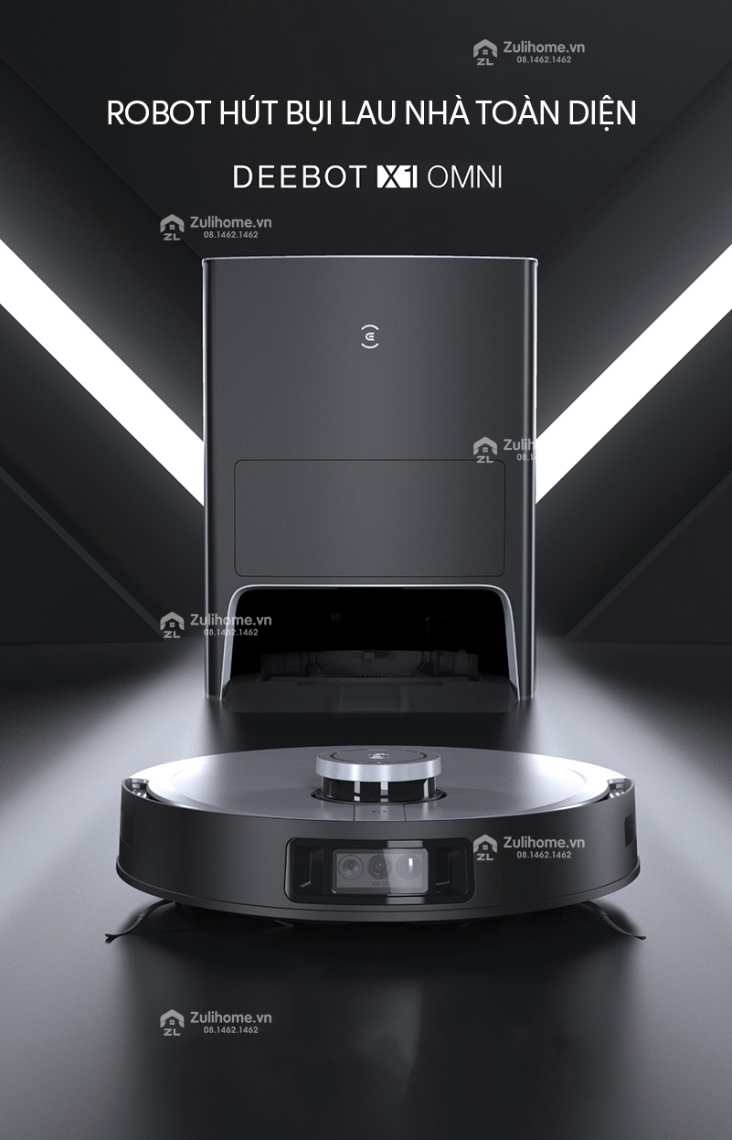 Robot Hút Bụi Lau Nhà Ecovacs Deebot X1 OMNI 5 OMNI X1 1