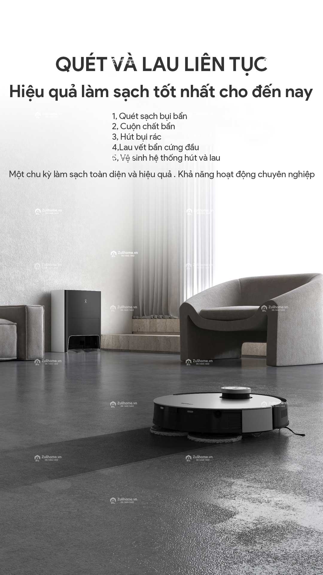 Robot Hút Bụi Lau Nhà Ecovacs Deebot X1 OMNI 16 OMNI X1 10