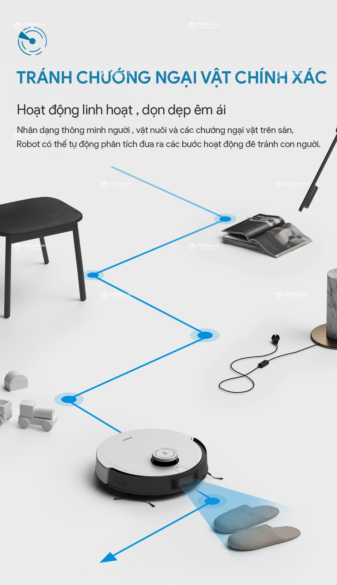Robot Hút Bụi Lau Nhà Ecovacs Deebot X1 OMNI 21 OMNI X1 15