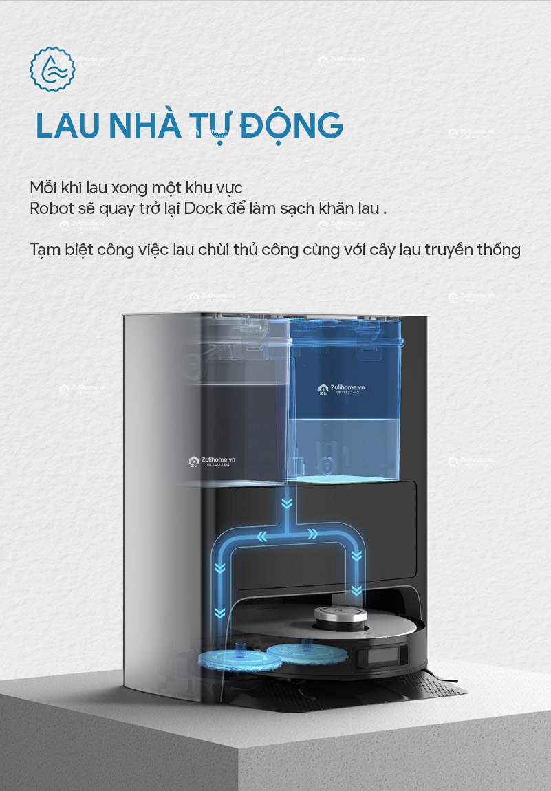 Robot Hút Bụi Lau Nhà Ecovacs Deebot X1 OMNI 10 OMNI X1 4
