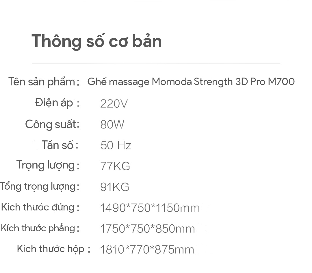 Strength 3D Pro M700 20