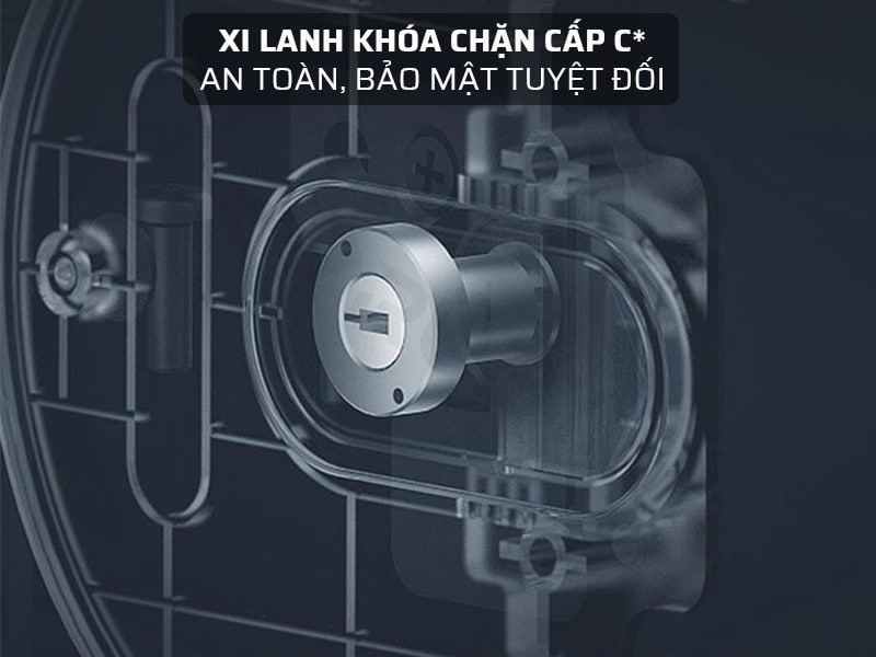 Két sắt vân tay thông minh Xiaomi Mijia có báo động 8 ket sat van tay thong minh xiaomi mijia co bao dong 12