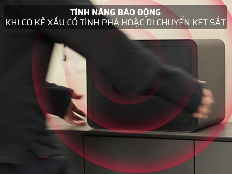 Két sắt vân tay thông minh Xiaomi Mijia có báo động 6 ket sat van tay thong minh xiaomi mijia co bao dong 14