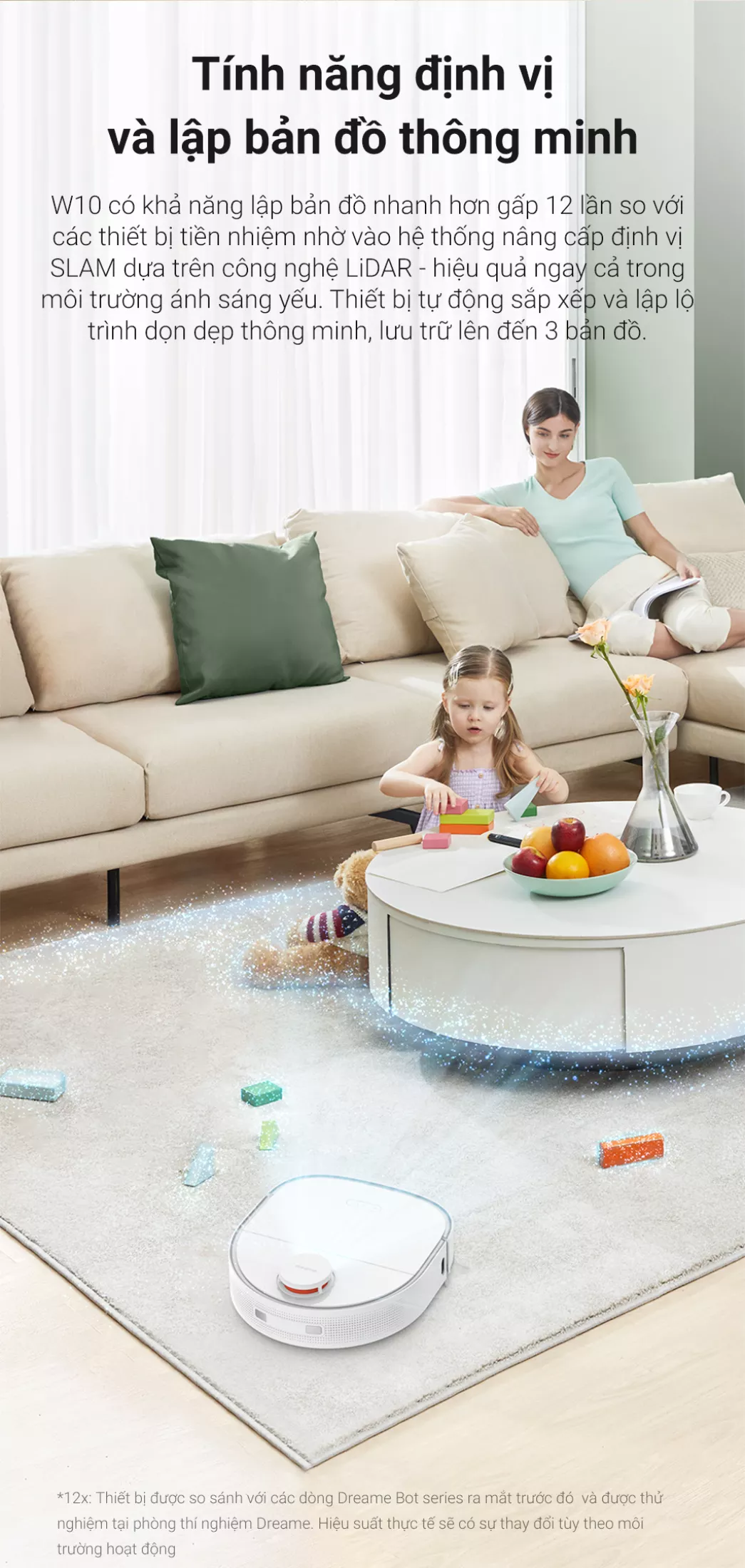 Robot Lau Sàn Hút Bụi Lau Nhà Dreame Bot W10 - Hàng Công Ty, Bản Quốc Tế 17 Dreame Bot W10 21