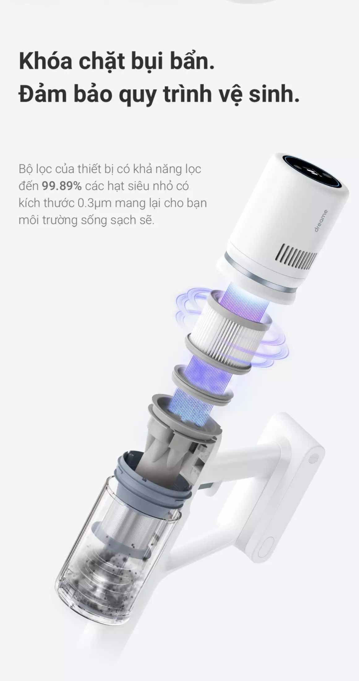 Máy Hút Bụi Cầm Tay Không Dây Xiaomi Dreame P10 - Hàng Công ty, Bản Quốc tế 2 Dreame P10 2