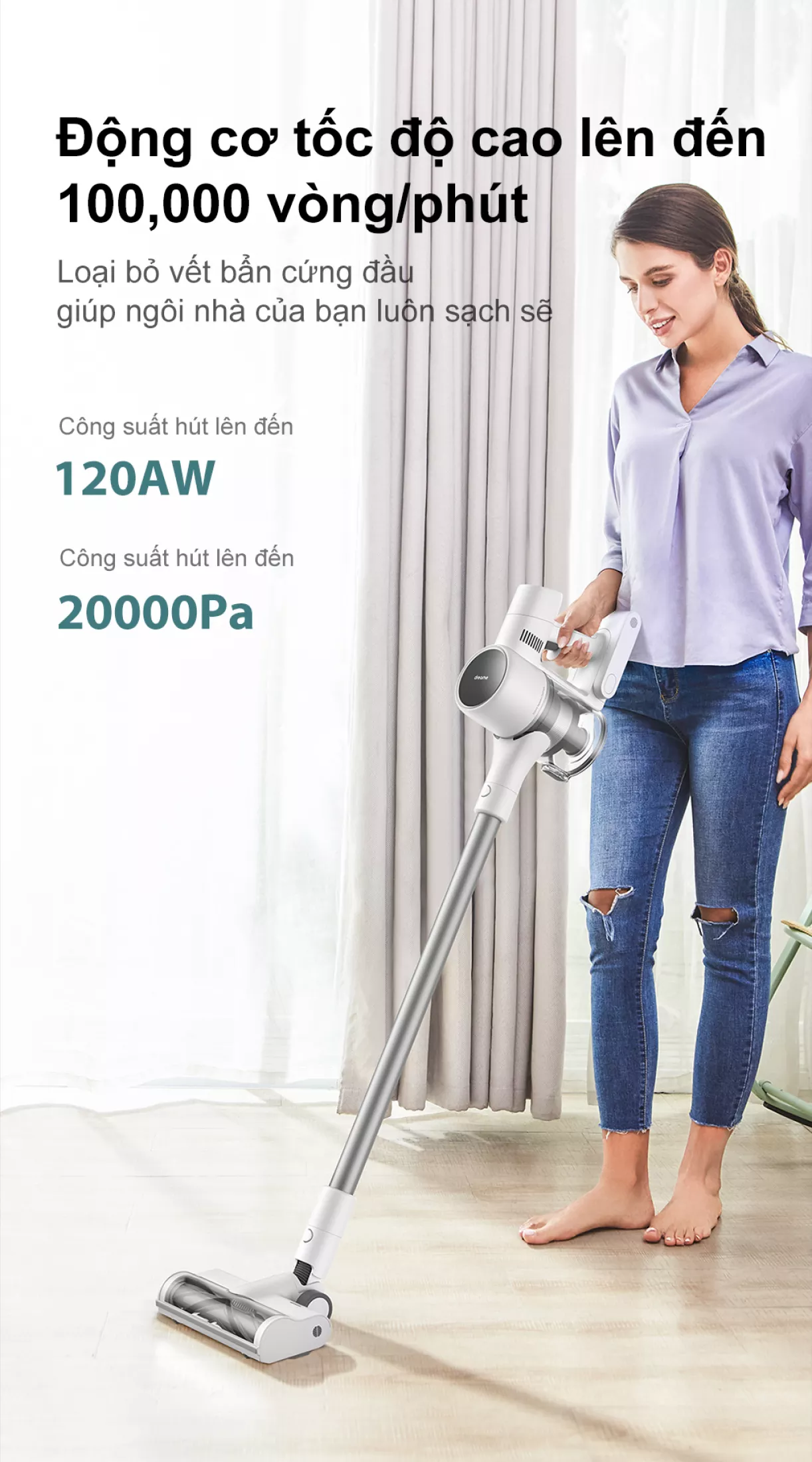 Máy Hút Bụi Cầm Tay Không Dây Dreame T10 - Hàng Công ty, Bản Quốc tế 4 Dreame T10 4