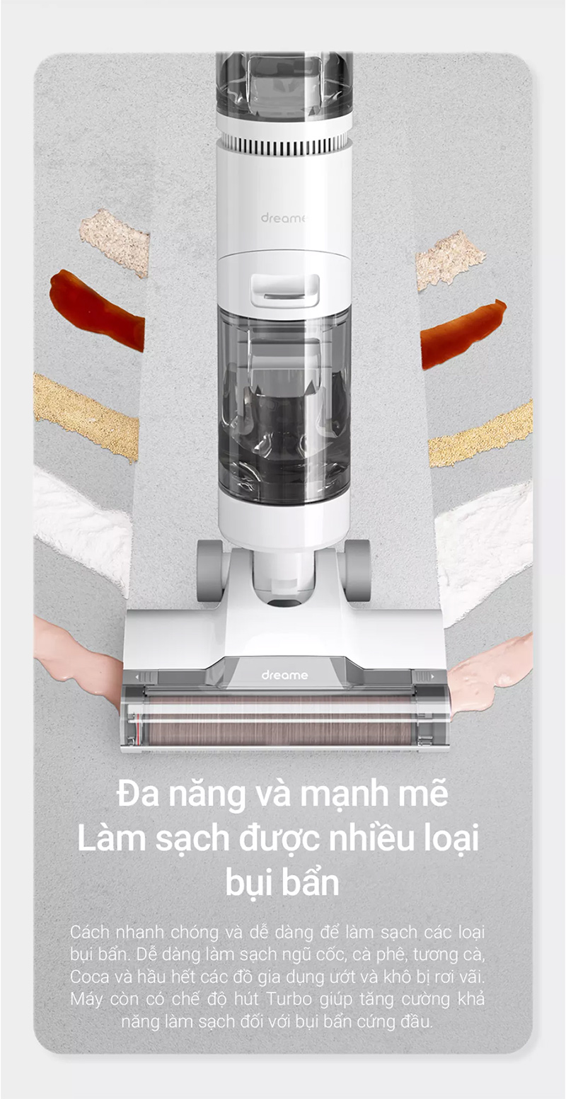 Máy Hút Bụi Lau Nhà Không Dây Dreame H11 - Hàng Công ty, Bản Quốc tế 5 máy hút bụi Dreame H11