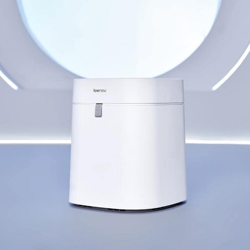 Thùng Rác Thông Minh TOWNEW T AIR LITE (WHITE) - Bản Quốc Tế 2 T Air Lite 2