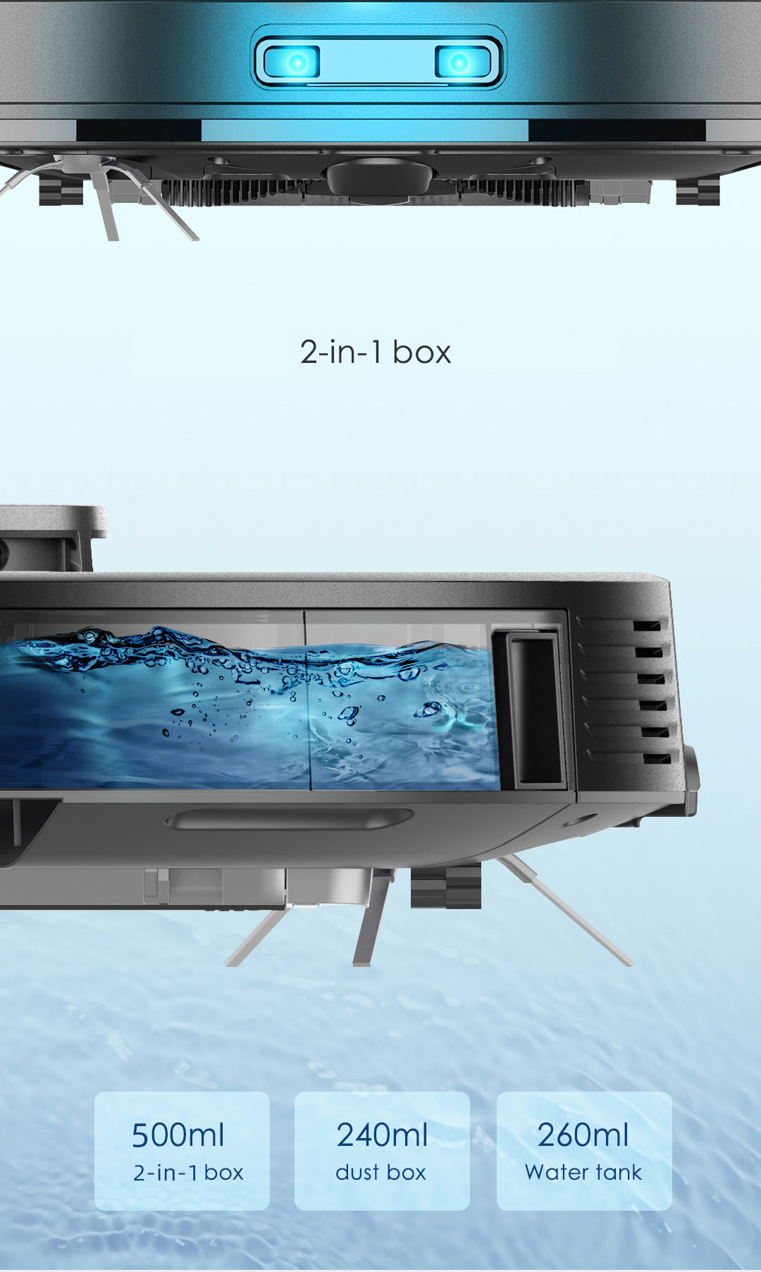Robot hút bụi lau nhà Twotoo T2 7 sp robot Twotoo T2 07
