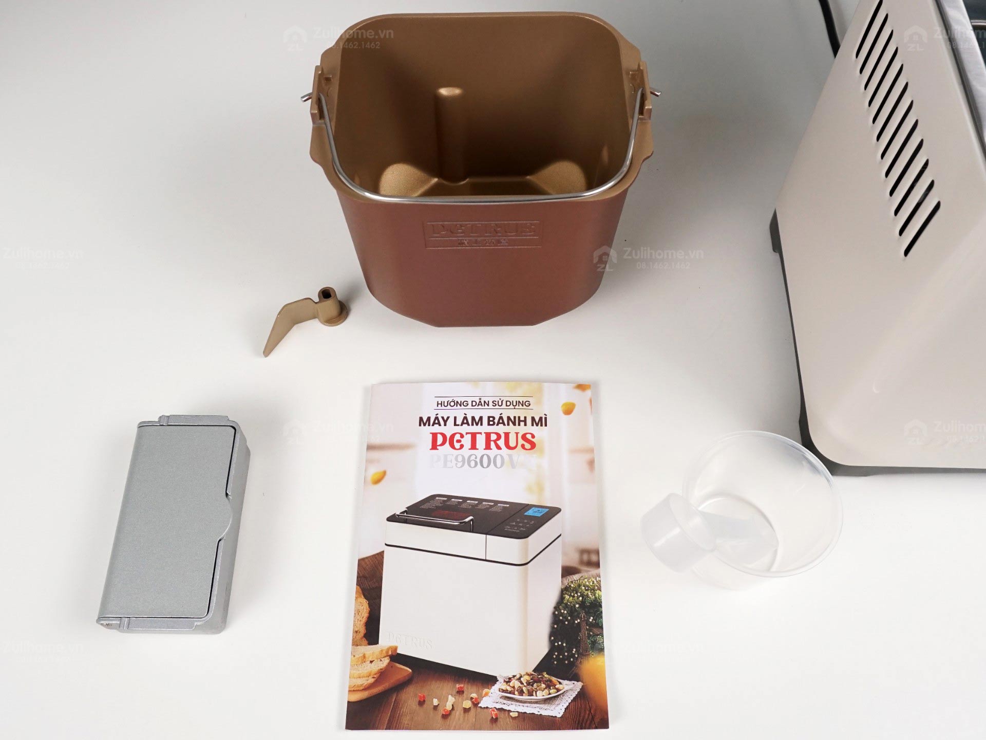 Độc Quyền - Máy làm bánh mì tự động Petrus PE9600VN 7 9600VN web 9
