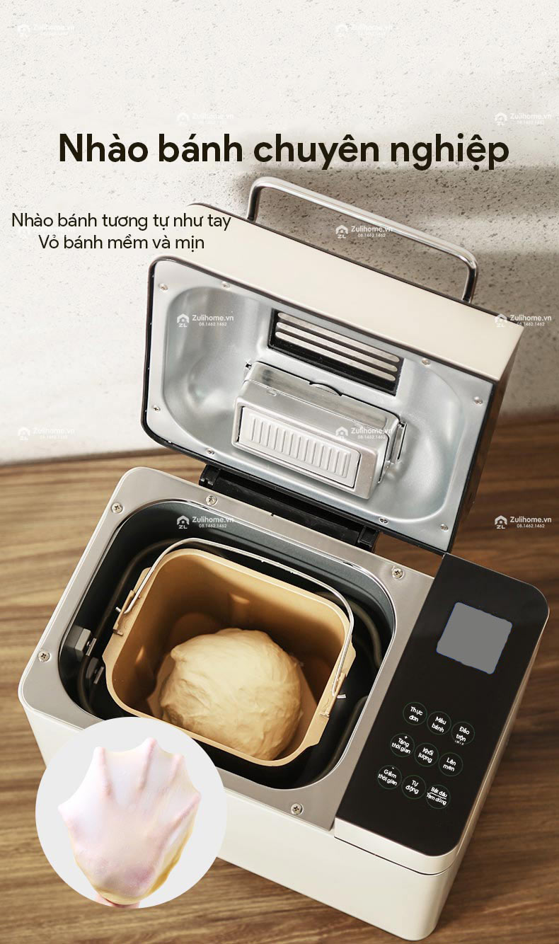 Độc Quyền - Máy làm bánh mì tự động Petrus PE9600VN 21 PE9600 16