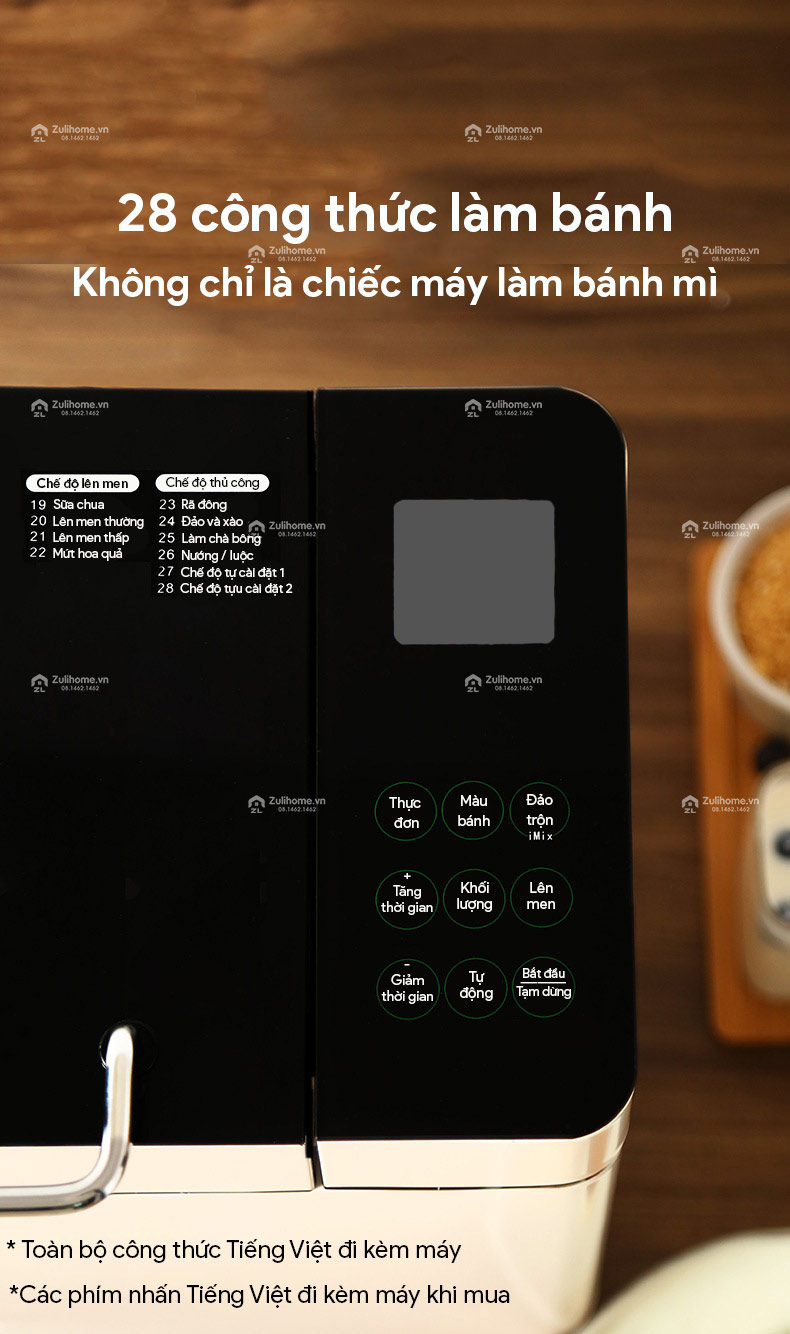 Độc Quyền - Máy làm bánh mì tự động Petrus PE9600VN 13 PE9600 7