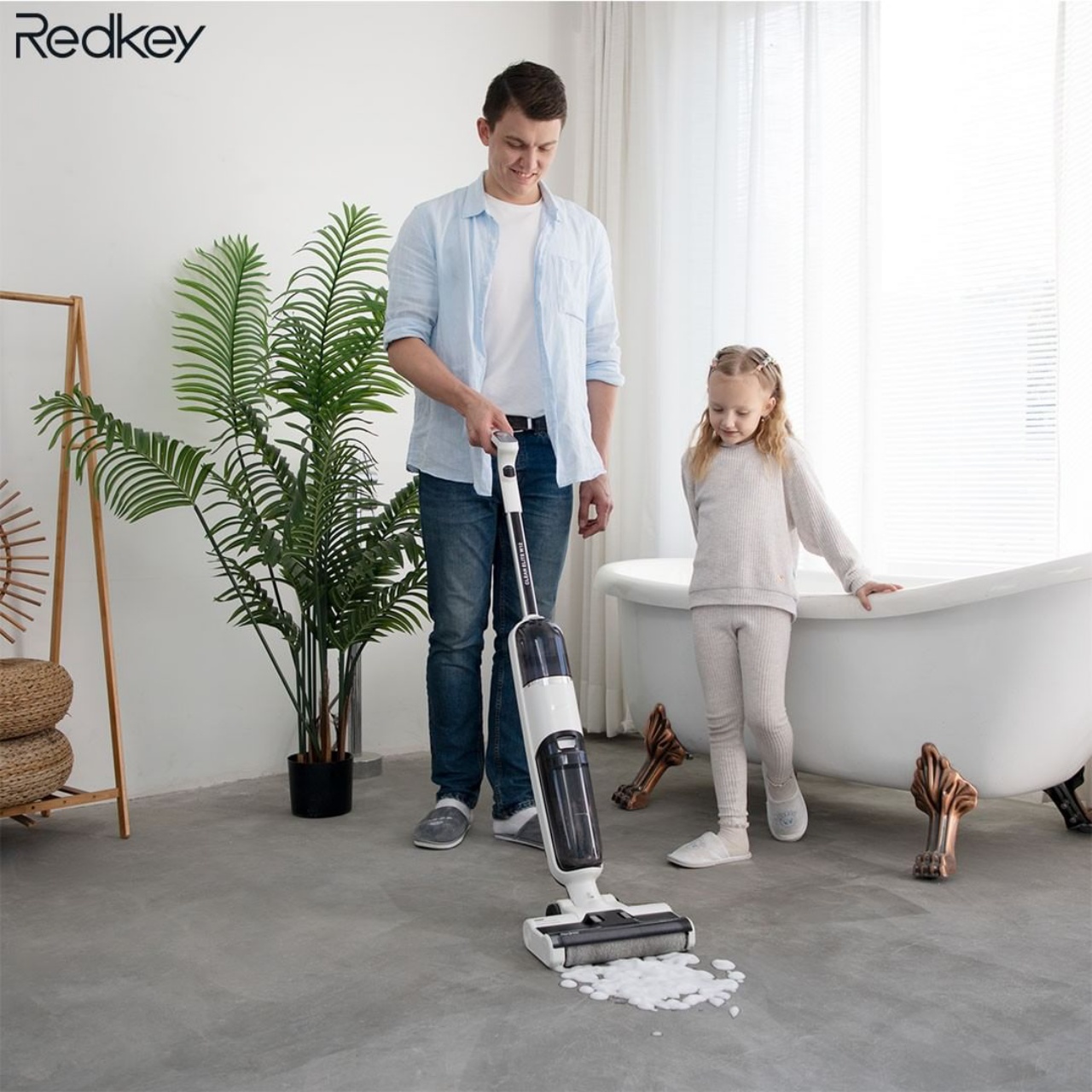 Máy Hút Bụi Khô Ướt 3 Trong 1 REDKEY W12- Hàng Công ty, Bản Quốc tế 5 redkey w12 3