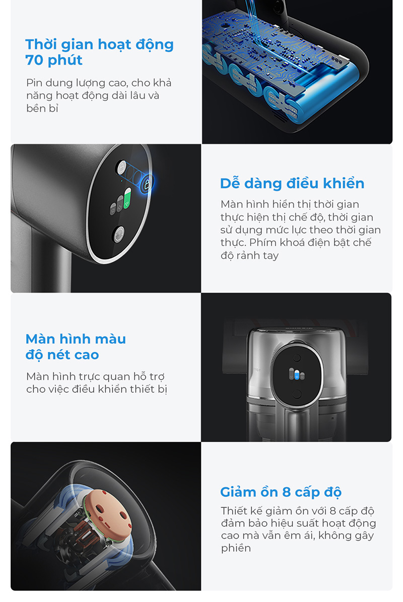 Robot Hút Bụi Lau Nhà Dreame T20 6 Robot hút bụi Dreame T20
