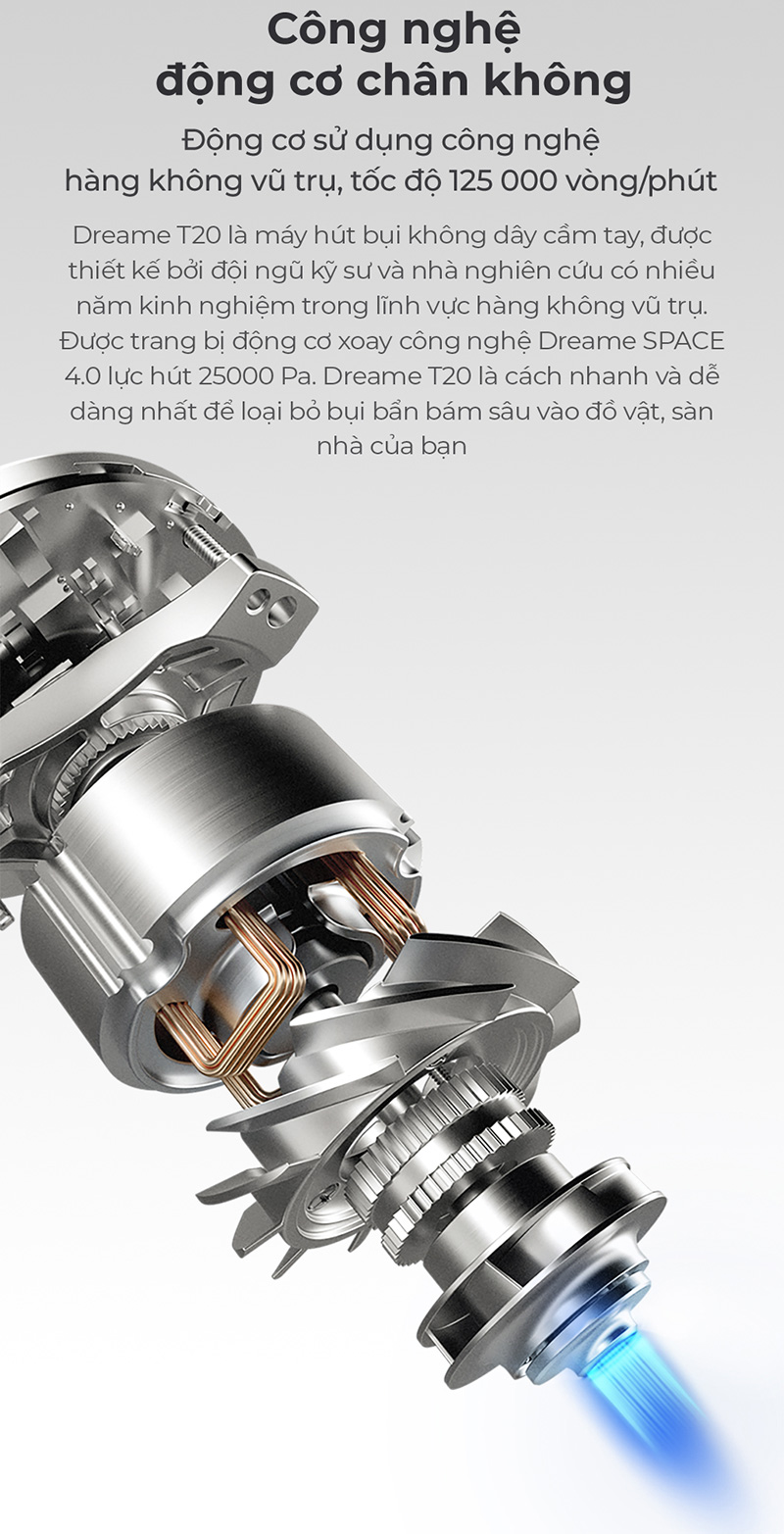 Robot Hút Bụi Lau Nhà Dreame T20 8 Robot hút bụi Dreame T20
