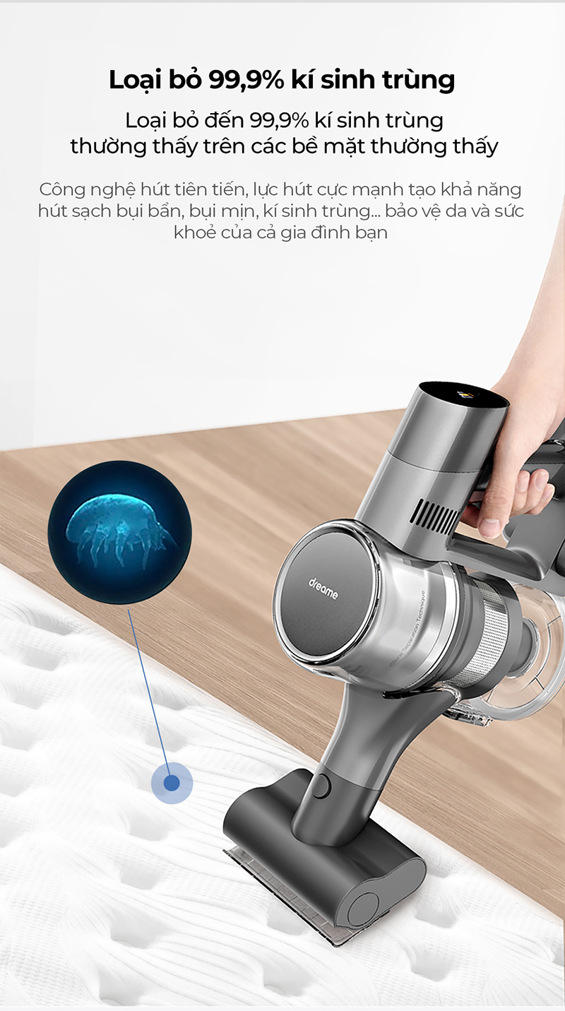 Robot Hút Bụi Lau Nhà Dreame T20 17 Robot hút bụi Dreame T20