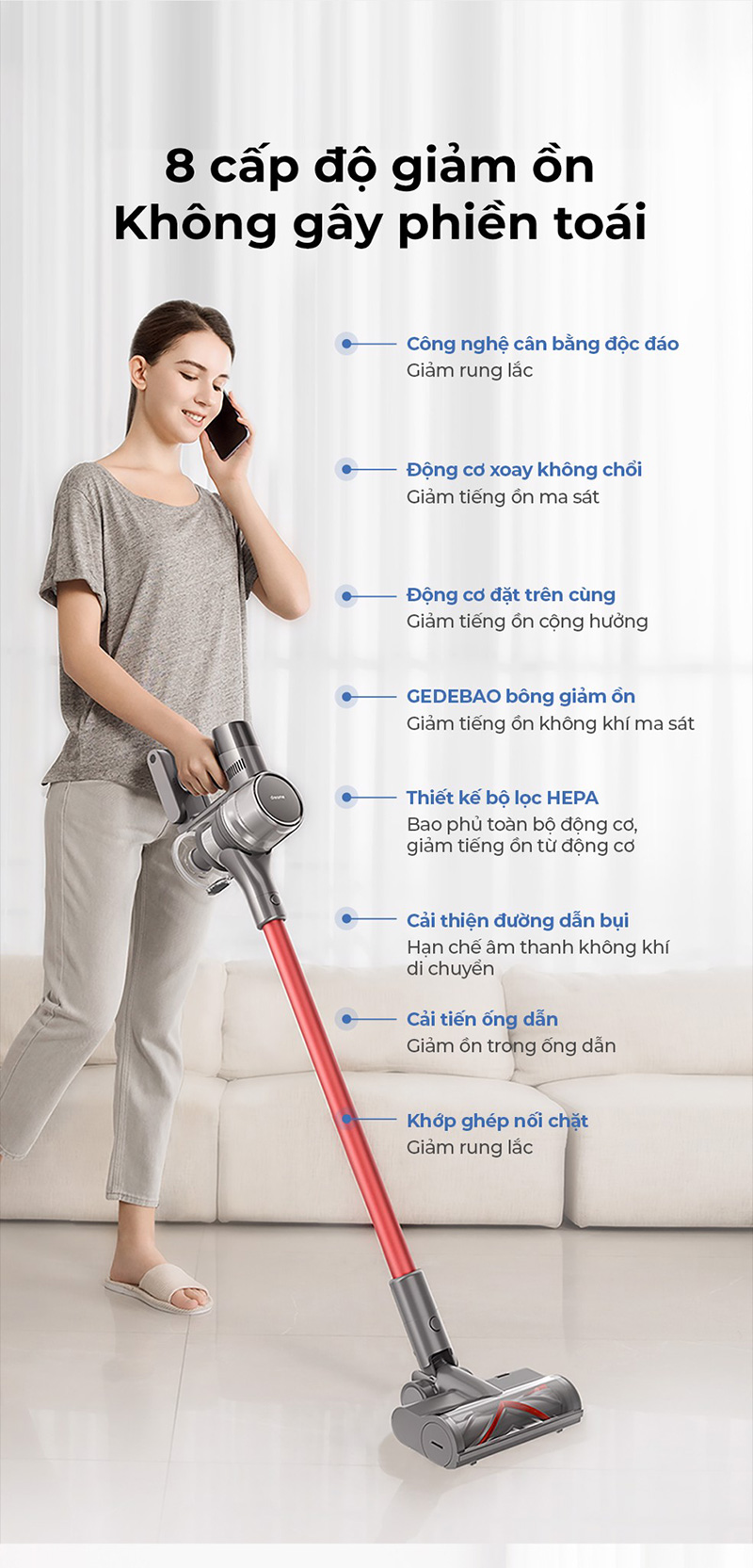 Robot Hút Bụi Lau Nhà Dreame T20 20 Robot hút bụi Dreame T20