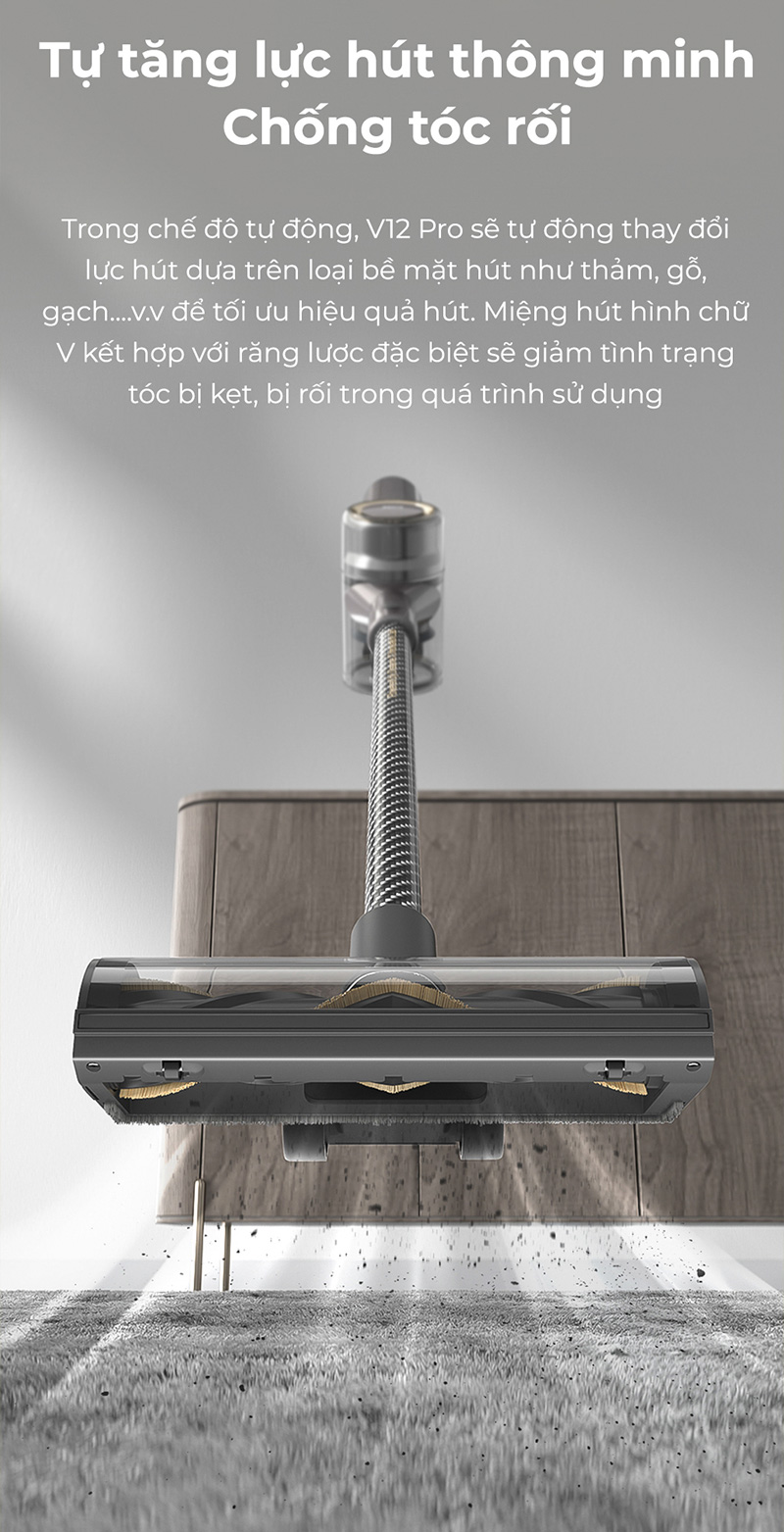 Robot Hút Bụi Lau Nhà Dreame V12 Pro 13 Robot Hút Bụi Lau Nhà Dreame V12