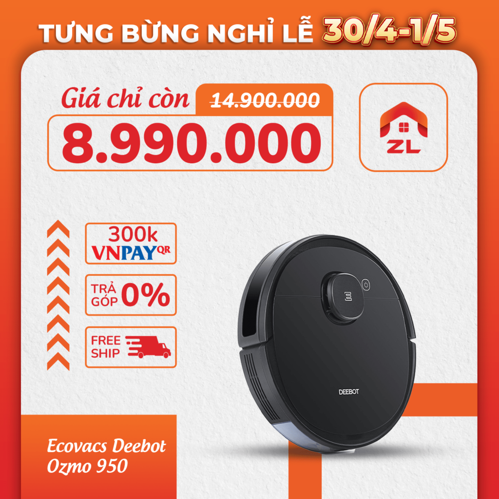 MỪNG ĐẠI LỄ 30/4 - 1/5 BAO LA ƯU ĐÃI, GIẢM GIÁ ĐẾN 50% 9 ozmo 950