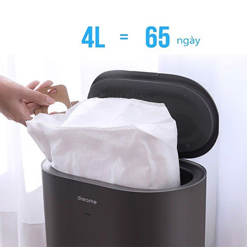Bộ 5 Túi Đựng Rác Thay Thế Cho Robot Hút bụi Dreame Bot Z10 Pro 3 Bộ 5 Túi Đựng Rác Thay Thế Cho Robot Hút bụi Dreame Bot Z10 Pro